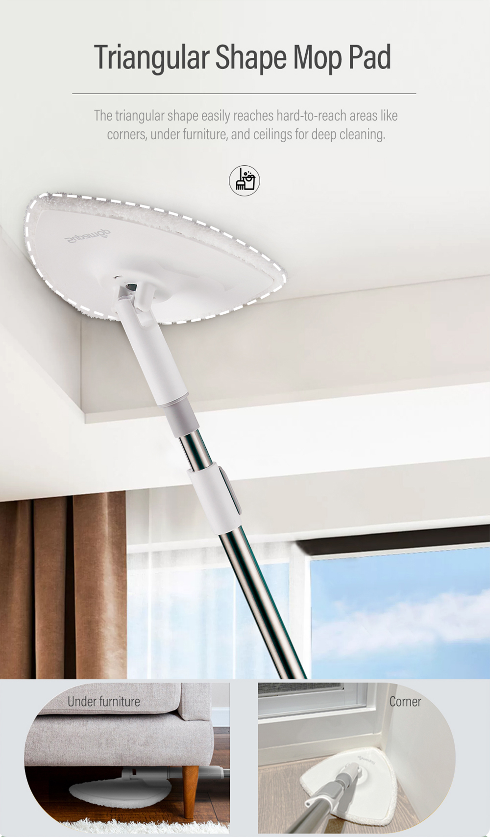 Supamop F104 Extremely Clean Spin Mop-6
